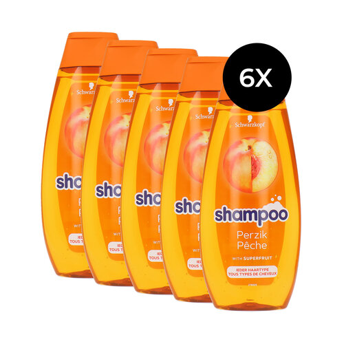 Schwarzkopf Peach Shampoo - 5 x 400 ml