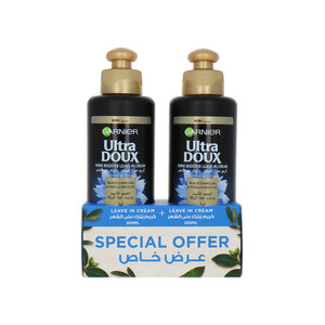 Ultra Doux Shine Booster Leave-in Cream - 2 x 200 ml