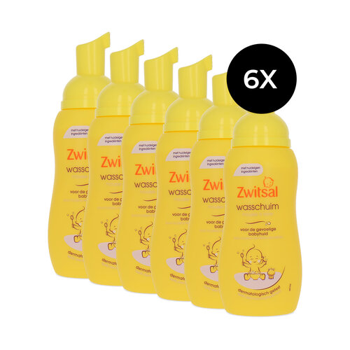 Zwitsal Wasschuim - 6 x 200 ml Wasschuim - 6 x 200 ml