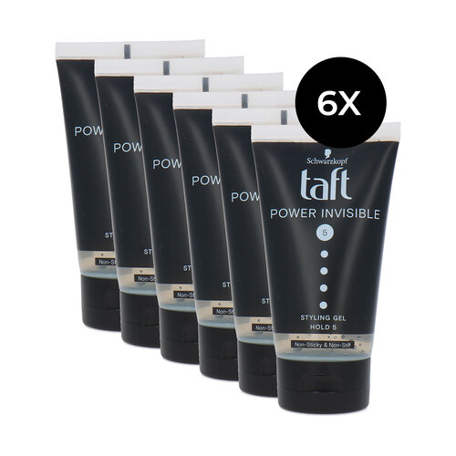 Schwarzkopf Taft Power Invisible Styling Gel Hold 5 - 6 x 150 ml