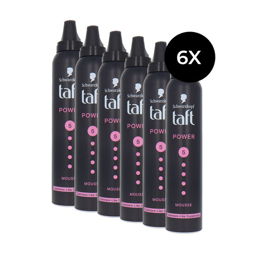 Schwarzkopf Taft Power Mousse 5 - 6 x 200 ml