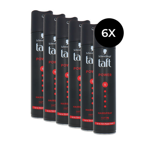 Schwarzkopf Taft Power Hairspray 5 - 6 x 250 ml