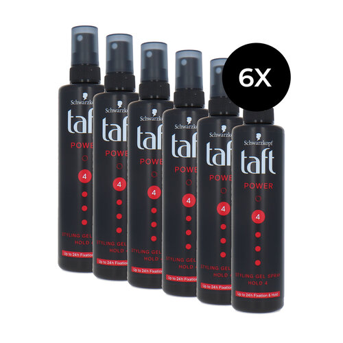 Schwarzkopf Taft Power Styling Gellac Spray Hold 4 - 6 x 150 ml