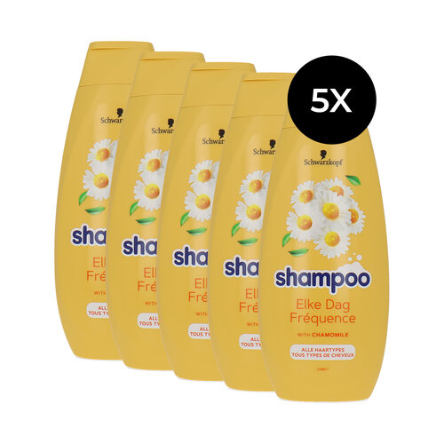 Schwarzkopf Every Day Shampoo - 5 x 400 ml