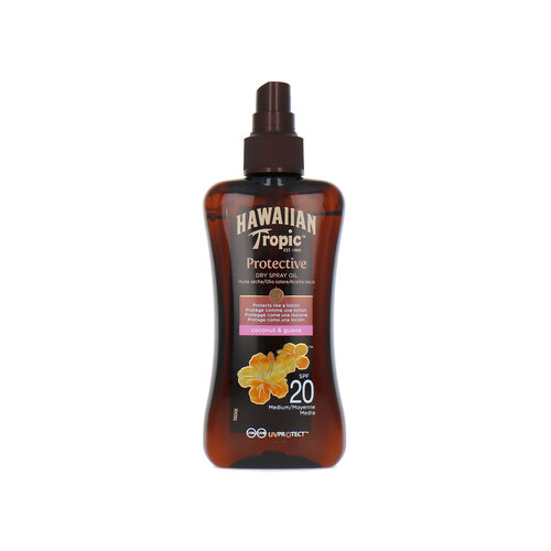 Hawaiian Tropic Protective Dry Oil Spray SPF 20 - 200 ml