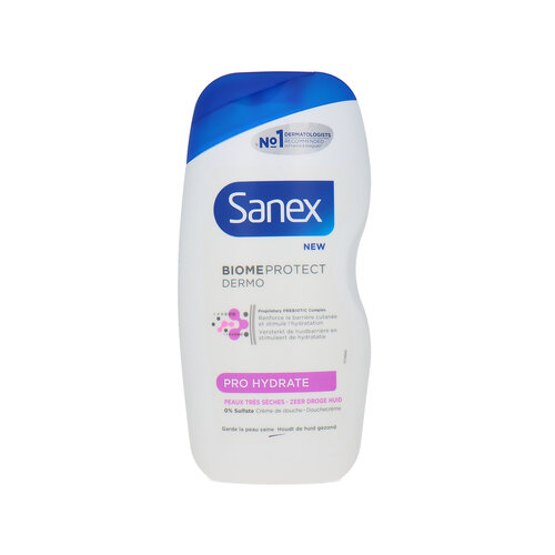 Sanex Biome Protect Dermo Pro Hydrate Shower Cream - 500 ml (pour les peaux très sèches)