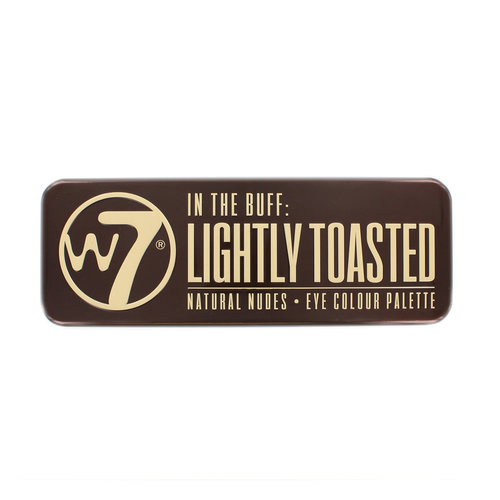 W7 In The Buff Lightly Toasted Natural Nudes Lidschatten Palette