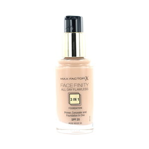 Facefinity All Day Flawless 3-in-1 Foundation - 65 Rose Beige