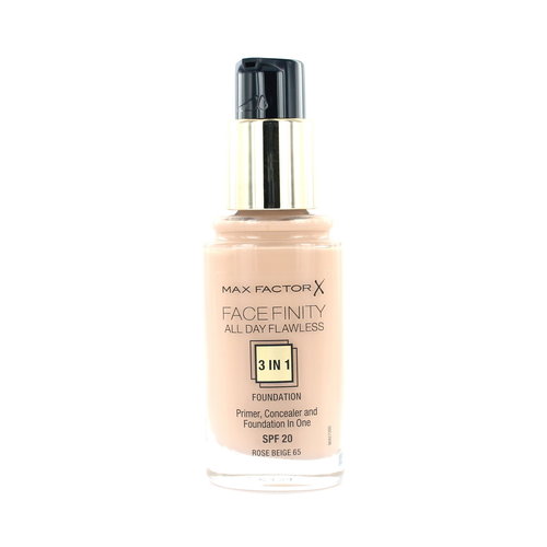 Max Factor Facefinity All Day Flawless 3-in-1 Foundation - 65 Rose Beige