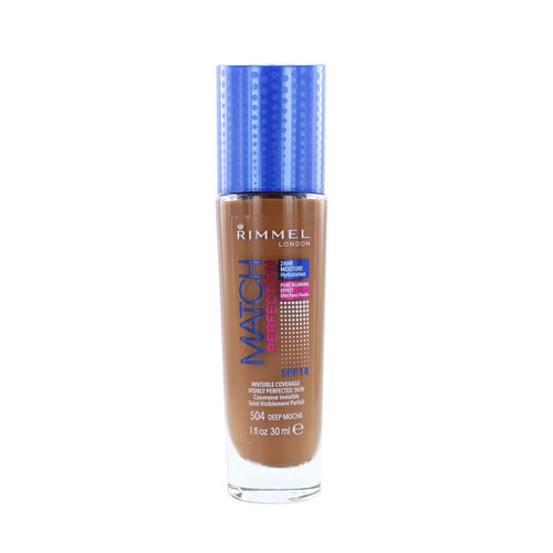 Rimmel Match Perfection Foundation - 504 Deep Mocha