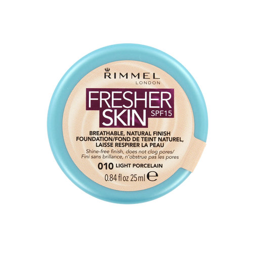 Rimmel Fresher Skin Foundation - 010 Light Porcelain