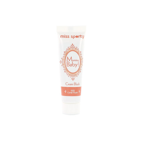 Miss Sporty Morning Baby Cream Blush - 002 Coral Flush