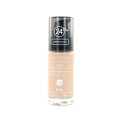 Revlon Colorstay Foundation Mit Pumpe - 310 Warm Golden (Oily Skin)