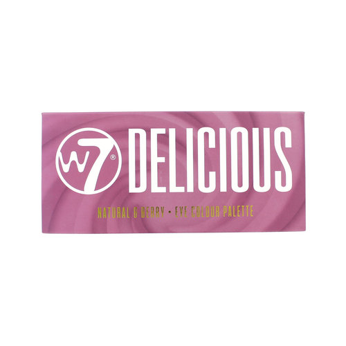 W7 Delicious Natural & Berry Lidschatten Palette