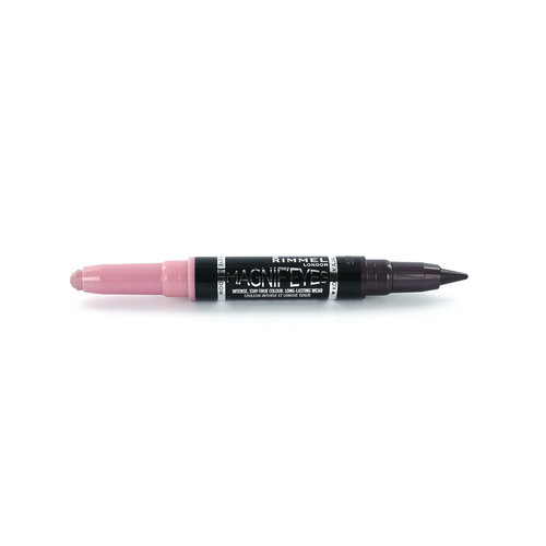 Rimmel Magnif'Eyes Double Ended Lidschatten & Eyeliner - 005 Pink & Purple Rain