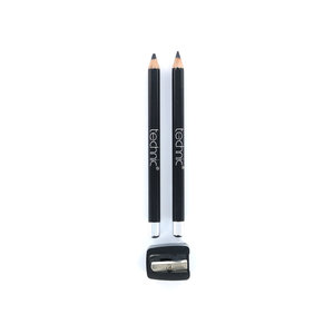 Duo Kajalstift - Dark Grey (Mit Spitzer)