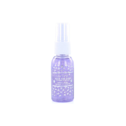 Technic Face and Body Shimmer Spray - Violet