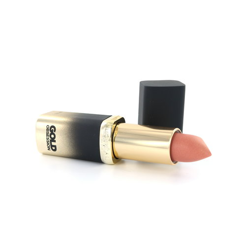 L'Oréal Color Riche Gold Obsession Lippenstift - Beige Gold
