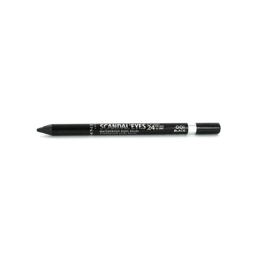 Rimmel ScandalEyes Kohl Kajal Waterproof Kajalstift - 001 Black (Relaunch)