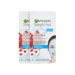 SkinActive Aqua Maske - 2 x 8 ml (Für trockene Haut)