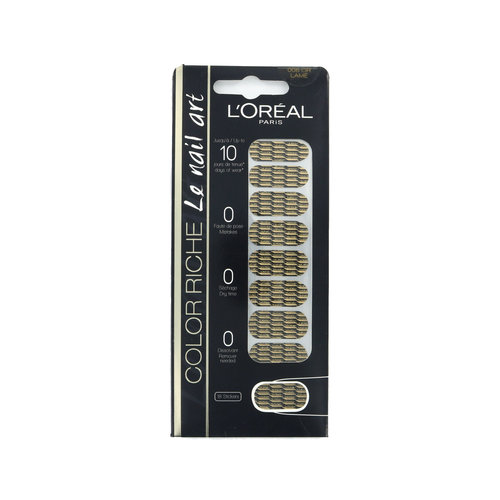 L'Oréal Color Riche Le Nail Art - 008 Or Lamé