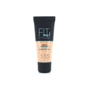 Fit Me Matte + Poreless Foundation - 115 Ivory