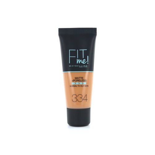 Maybelline Fit Me Matte + Poreless Foundation - 334 Warm Tan