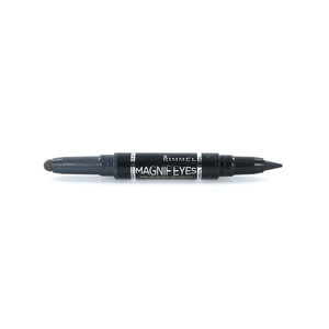 Magnif'Eyes Double Ended Lidschatten & Eyeliner - 001 Back To Blacks