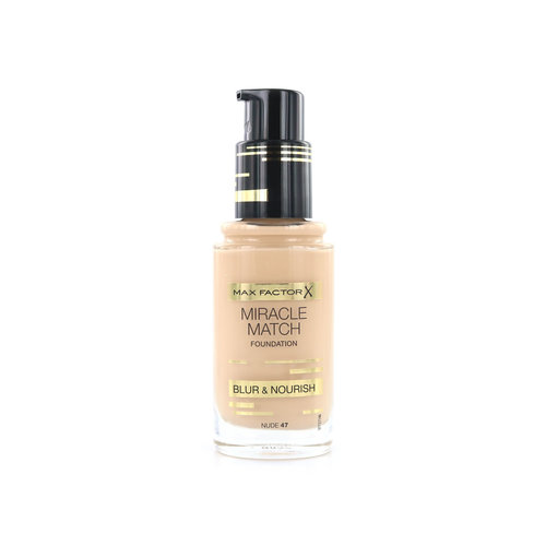 Max Factor Miracle Match Foundation - 47 Nude