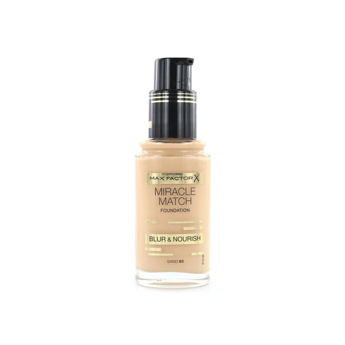 Max Factor Miracle Match Foundation - 60 Sand