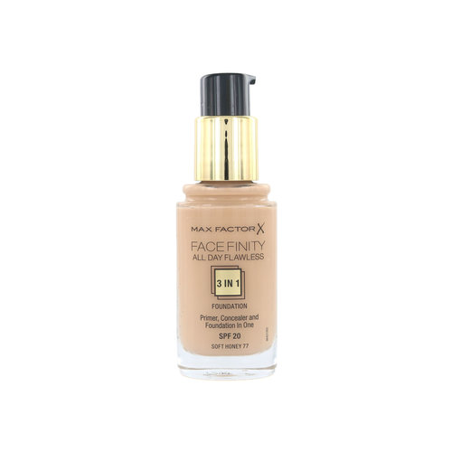 Max Factor Facefinity All Day Flawless 3-in-1 Foundation - 77 Soft Honey