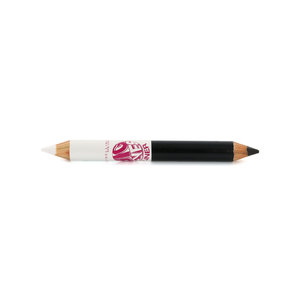 Big Eyes Duo Kajalstift - 01 Black and White