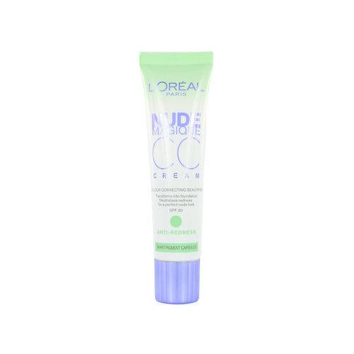 L'Oréal Nude Magique CC Cream - Anti-Redness (Lila Mütze)