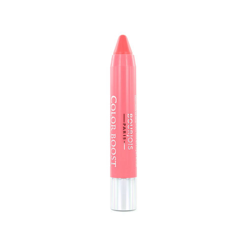 Bourjois Color Boost Glossy Finish Lippenstift - 04 Peach On The Beach