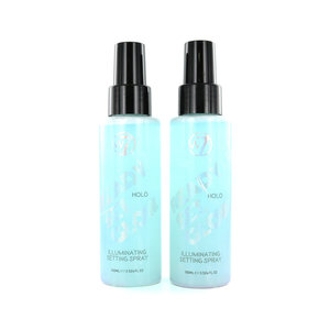 W7 Ready Set Glow Illuminating Setting Spray - Holo (2 Stück) Ready Set Glow Illuminating Setting Spray - Holo (2 Stück)