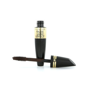 False Lash Effect Waterproof Mascara - Black/Brown