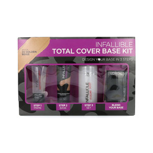 Infallible Total Cover Base Kit - 24 Golden Beige