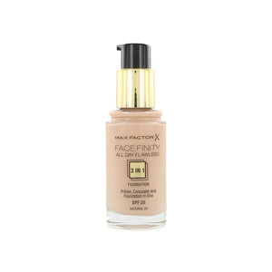Facefinity All Day Flawless 3-in-1 Foundation - 50 Natural