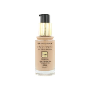 Facefinity All Day Flawless 3-in-1 Foundation - 75 Golden