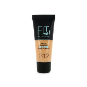 Fit Me Matte + Poreless Foundation - 312 Golden