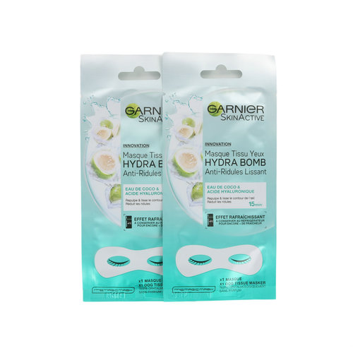 Garnier SkinActive Hydra Bomb Eye Maske (2 StÃ¼ck - GlÃ¤tten)