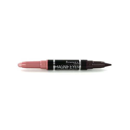 Rimmel Magnif'Eyes Double Ended Eyeshadow Stick - 007 Pink Outside The Box