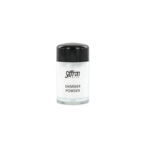 Saffron Shimmer Powder Lidschatten - White