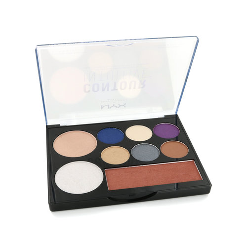 NYX Contour Intuitive Eye and Face Sculpting Palette - 04 Jewel Queen
