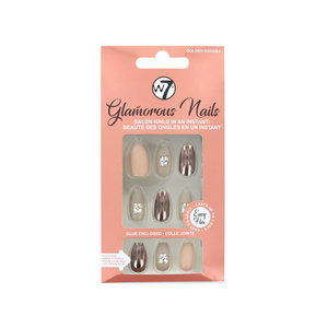 W7 Glamorous Nails - Golden Sahara (Mit Nagelkleber) Glamorous Nails - Golden Sahara (Mit Nagelkleber)