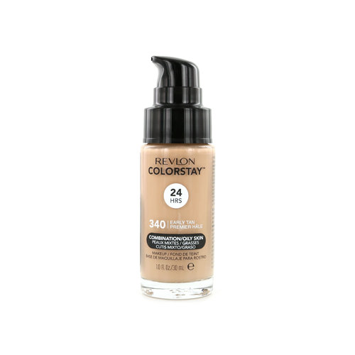 Revlon Colorstay Matte Finish Foundation - 340 Early Tan (Combination/Oily Skin)