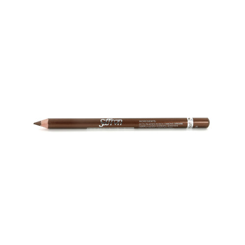 Saffron Metallic Kajalstift - Dark Brown