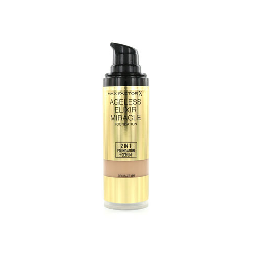 Max Factor Ageless Elixir Miracle Foundation - 80 Bronze