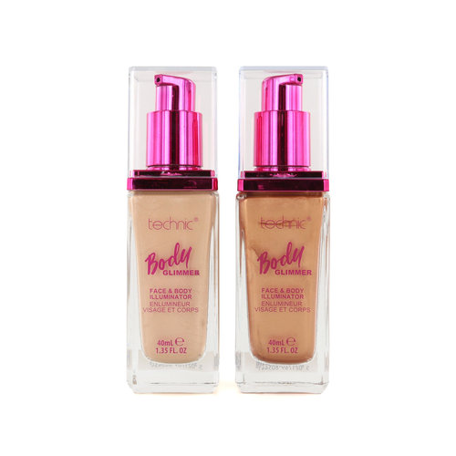 Technic Body Glimmer Face & Body Illuminator - Sunset & Sunrise