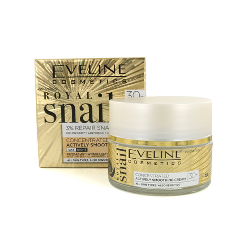 Eveline Royal Snail Concentrated Actively Smoothing Cream - Day and Night 30+ - 50 ml